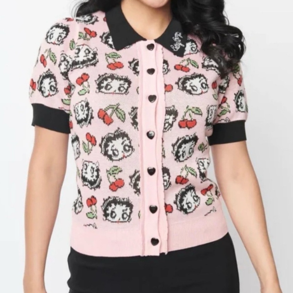 Unique Vintage Betty Boop Sweater NWT